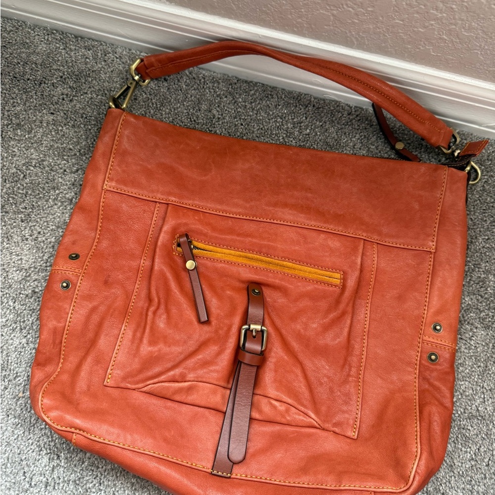 Sundance Leather Shoulder Bag